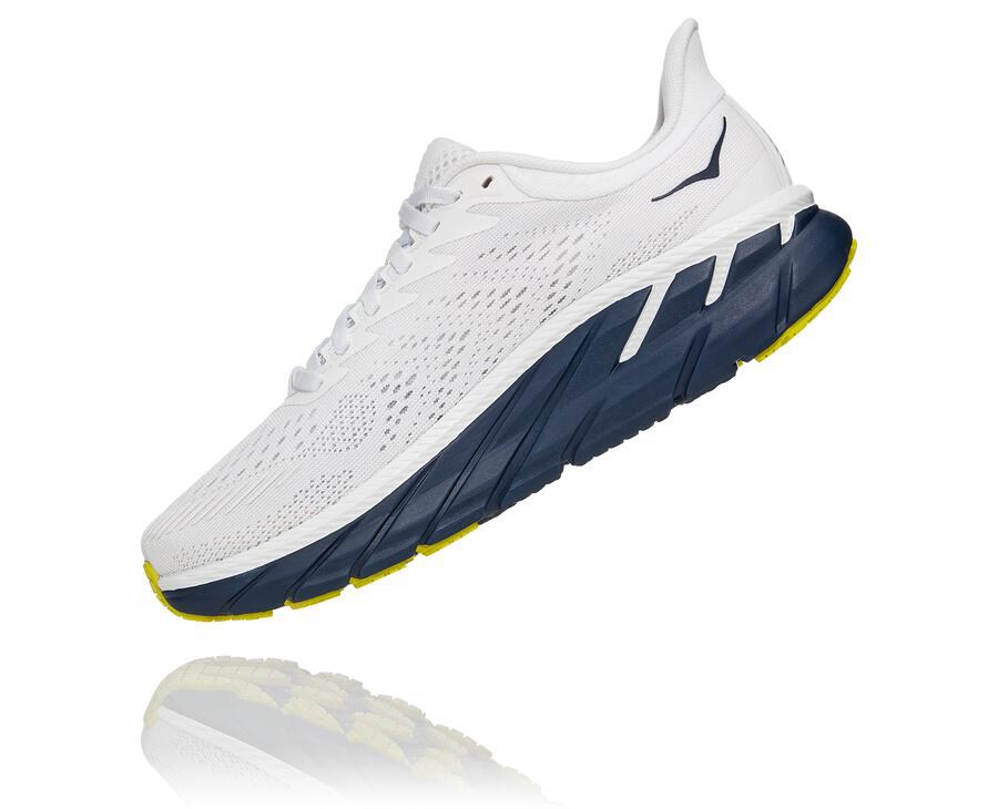 Hoka One One Tenisky Damske Biele/Čierne - Clifton 7 - 80457-VBXL